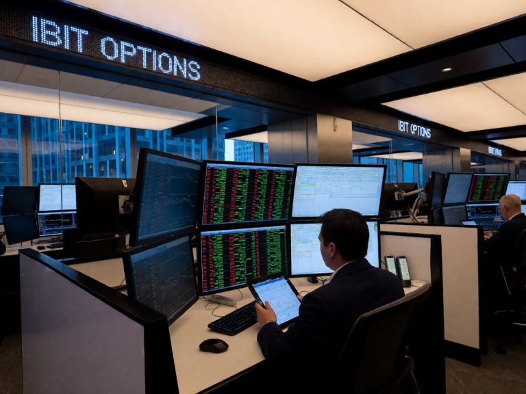IBIT options desk dominance in the Bitcoin market